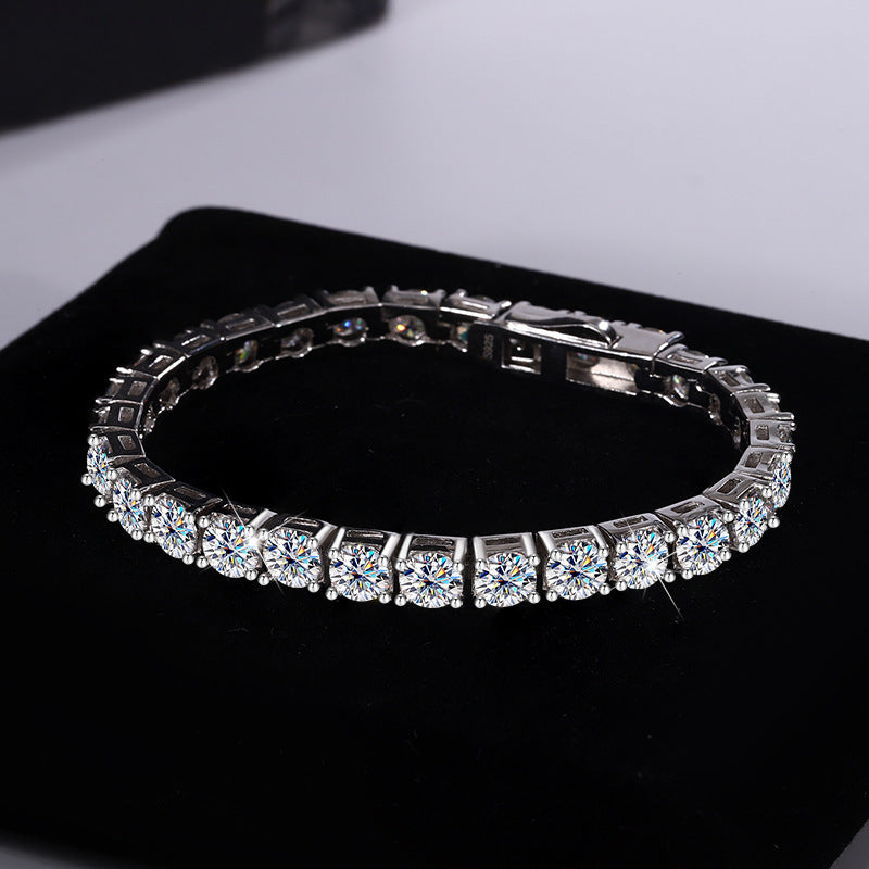 Moissanite Tennis Bracelet – D-Color VVS