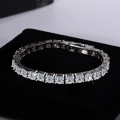 Moissanite Tennis Bracelet – D-Color VVS
