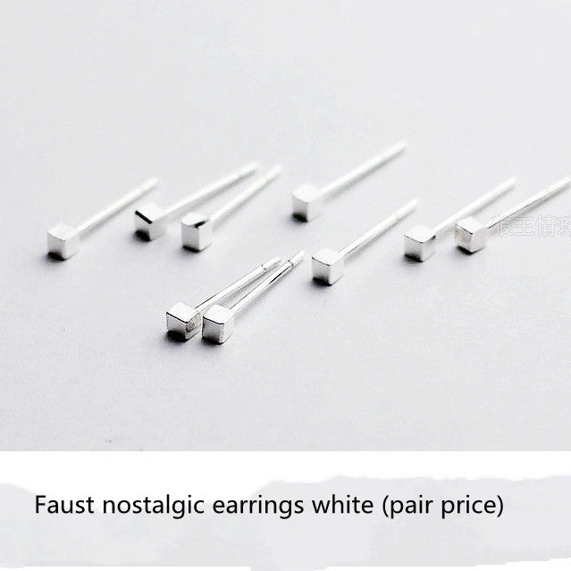 Sterling Silver Men's Hoop Earrings – Waterproof Hypoallergenic Men's Jewelry