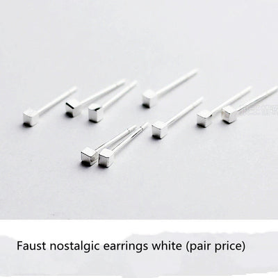 Sterling Silver Men's Hoop Earrings – Waterproof Hypoallergenic Men's Jewelry