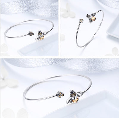 Sterling Silver 925 Bracelet – Hypoallergenic Water-Resistant Women's Bracelet
