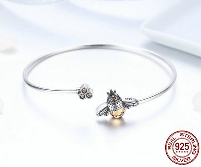 Sterling Silver 925 Bracelet – Hypoallergenic Water-Resistant Women's Bracelet