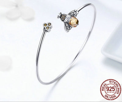 Sterling Silver 925 Bracelet – Hypoallergenic Water-Resistant Women's Bracelet