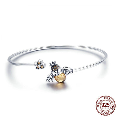 Sterling Silver 925 Bracelet – Hypoallergenic Water-Resistant Women's Bracelet