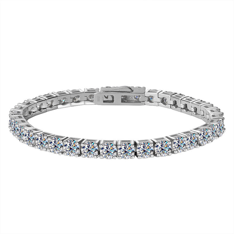 Moissanite Tennis Bracelet – D-Color VVS
