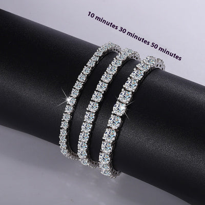 Moissanite Tennis Bracelet – D-Color VVS