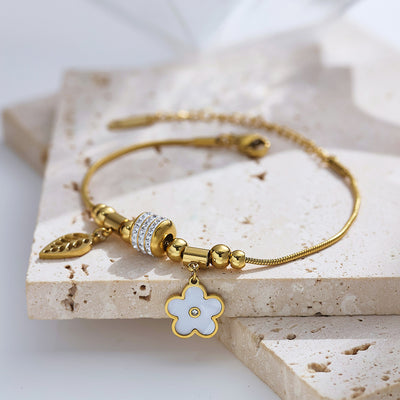 Stainless Steel Vacuum Plated Bracelet – Hypoallergenic Water-Resistant Bracelet for Men & Women