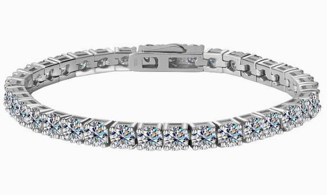 Moissanite Tennis Bracelet – D-Color VVS