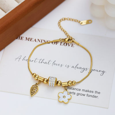 Stainless Steel Vacuum Plated Bracelet – Hypoallergenic Water-Resistant Bracelet for Men & Women