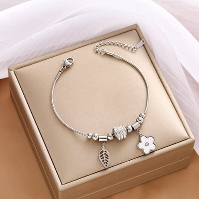 Stainless Steel Vacuum Plated Bracelet – Hypoallergenic Water-Resistant Bracelet for Men & Women